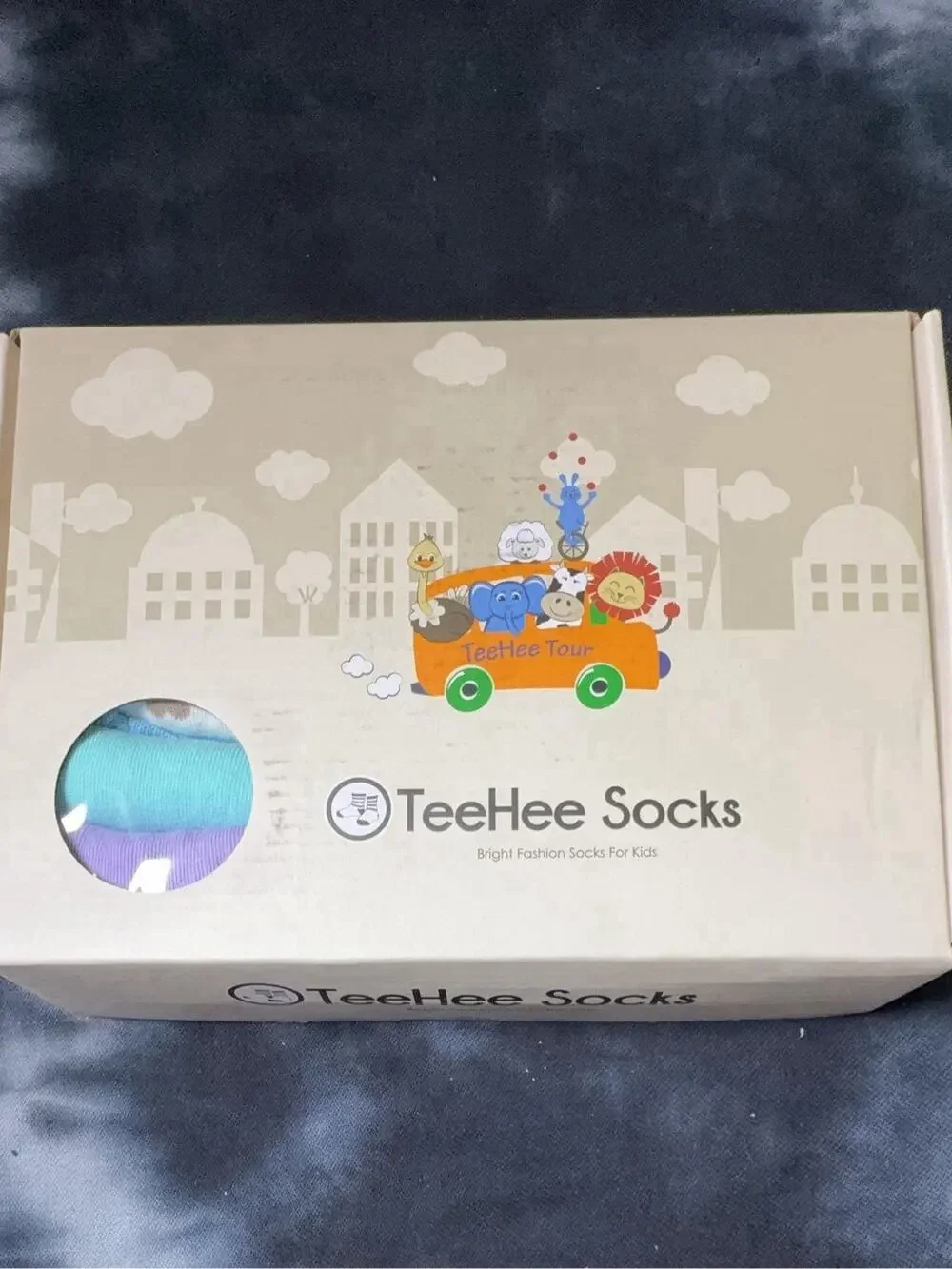 TeeHee Tour Fashion Crew Gift Box socks multicolor